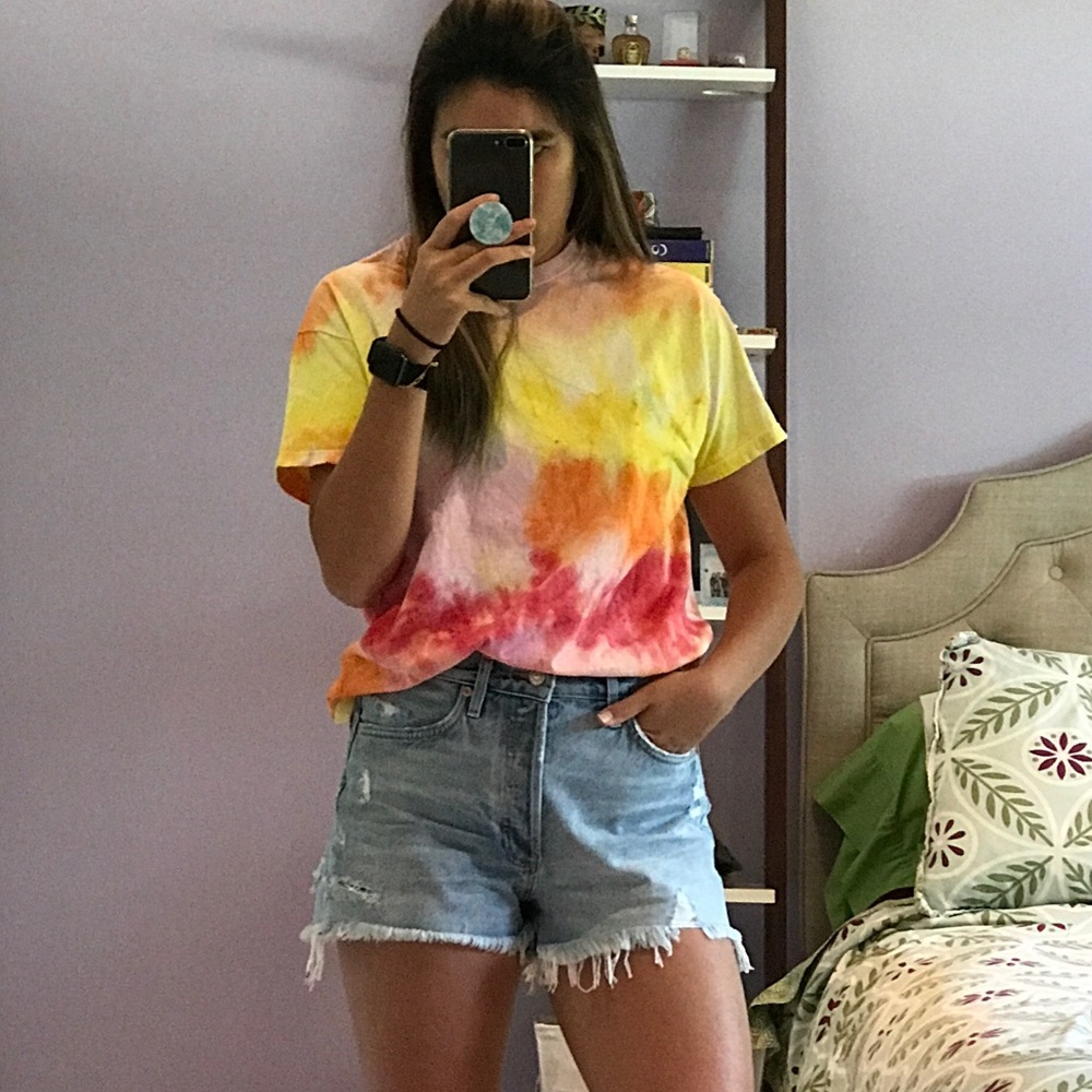 TIE DYE T SHIRT
